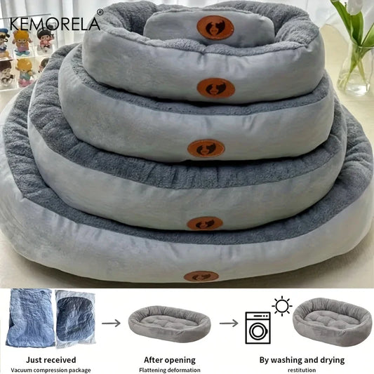 Cozy Oval Cat and small dogs Bed
