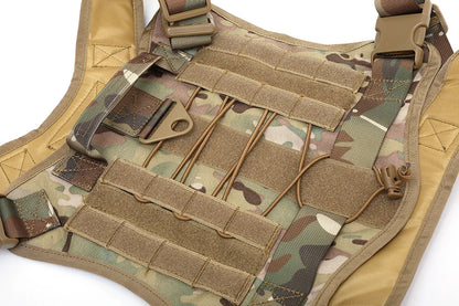 Tactical Dog Harness with Training Vest & Leash Attachment