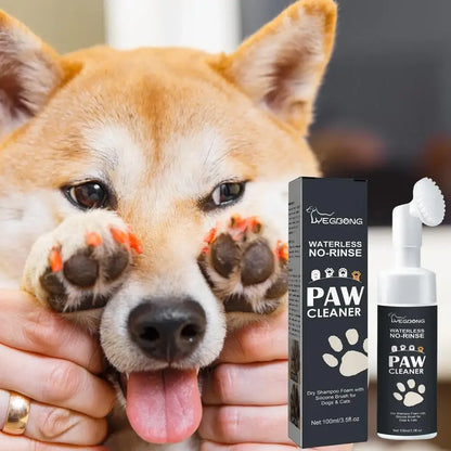 PetPaw Foam Cleaner with Brush for Dogs & Cats