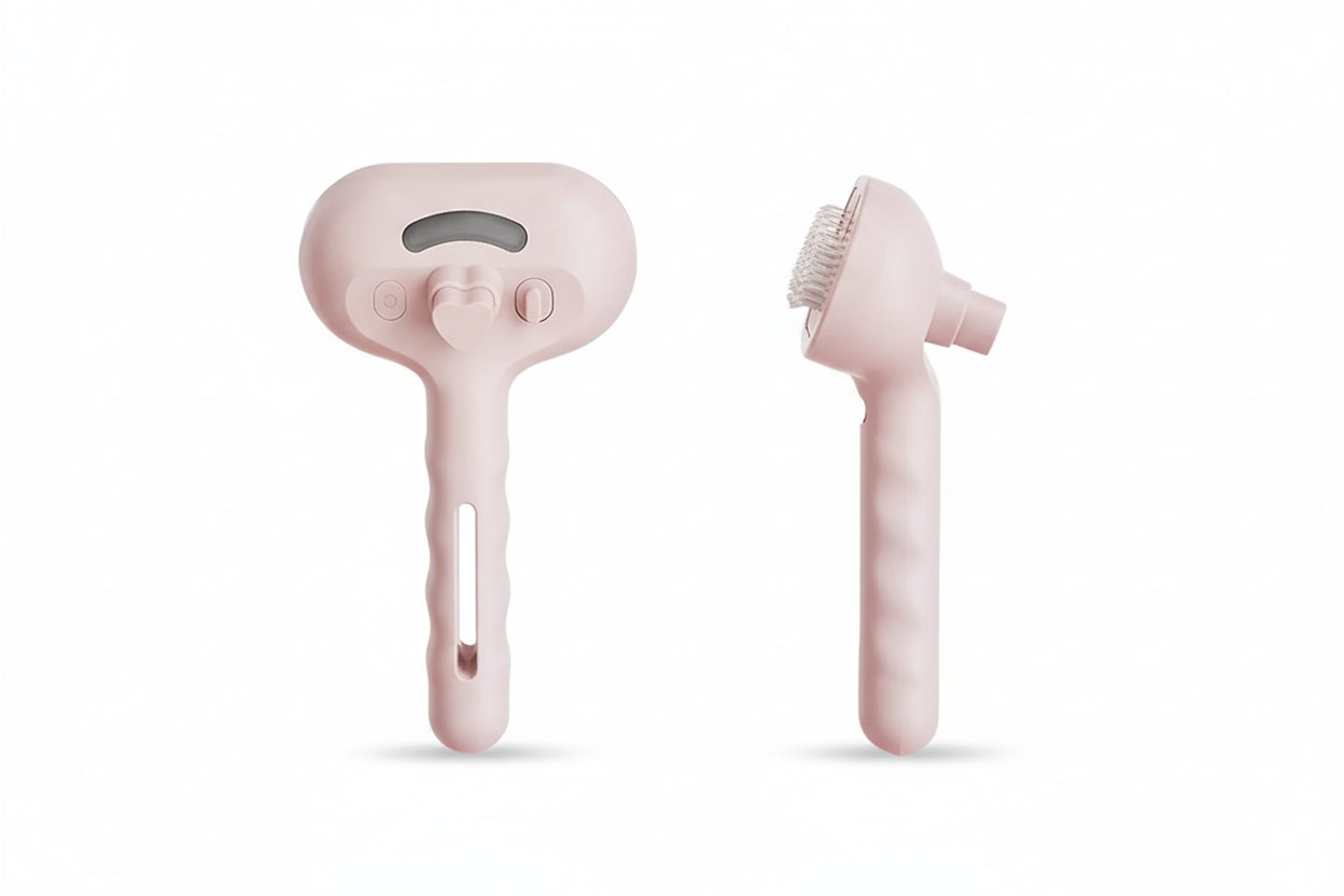Pet Steam Grooming Brush for Cats & Dogs