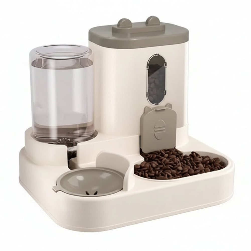 2-in-1 Automatic Cat Feeder & Water Dispenser