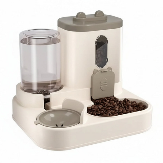 2-in-1 Automatic Cat Feeder & Water Dispenser