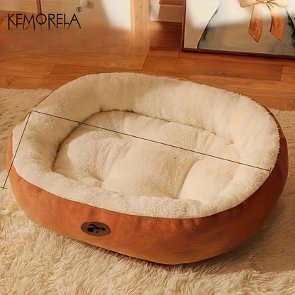 Cozy Oval Cat and small dogs Bed