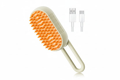 Pet Steam Grooming Brush for Cats & Dogs