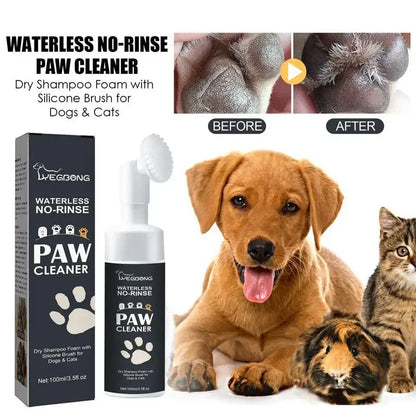 PetPaw Foam Cleaner with Brush for Dogs & Cats