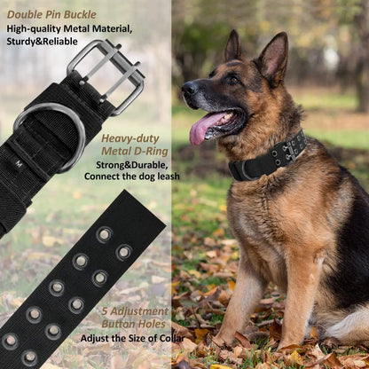 Tactical Dog Harness with Training Vest & Leash Attachment