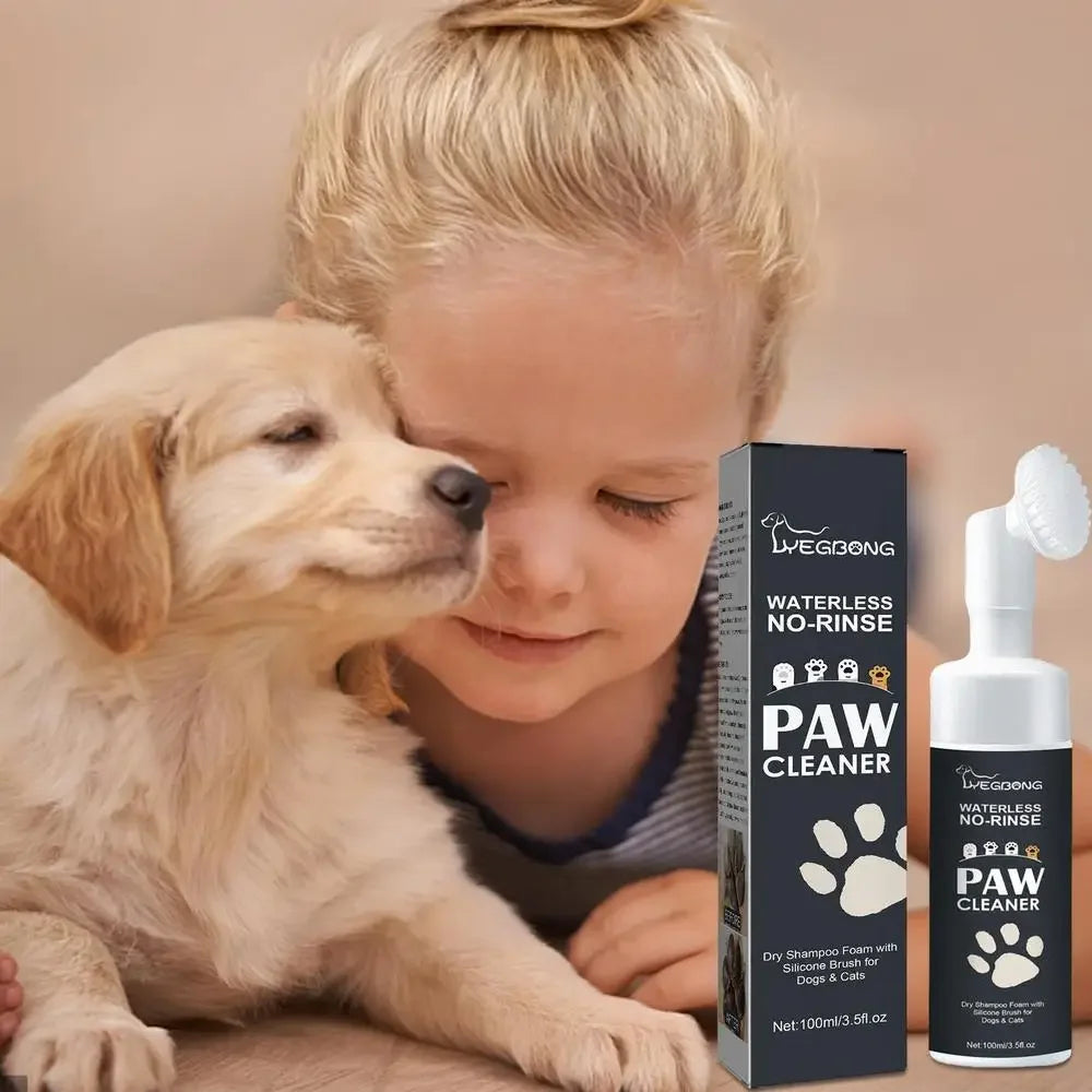PetPaw Foam Cleaner with Brush for Dogs & Cats