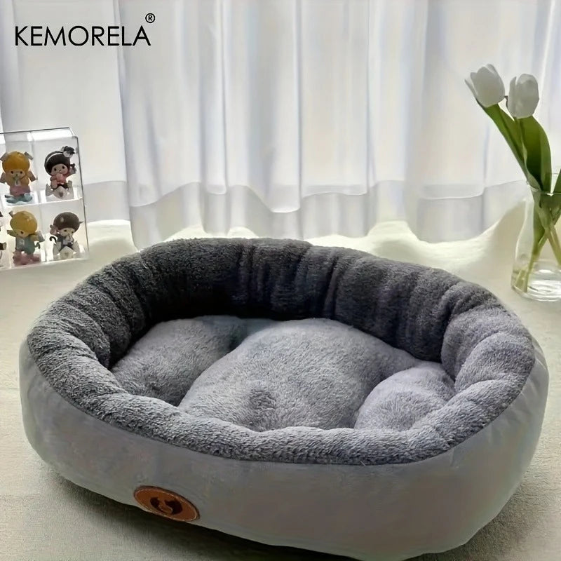 Cozy Oval Cat and small dogs Bed