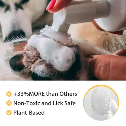 PetPaw Foam Cleaner with Brush for Dogs & Cats