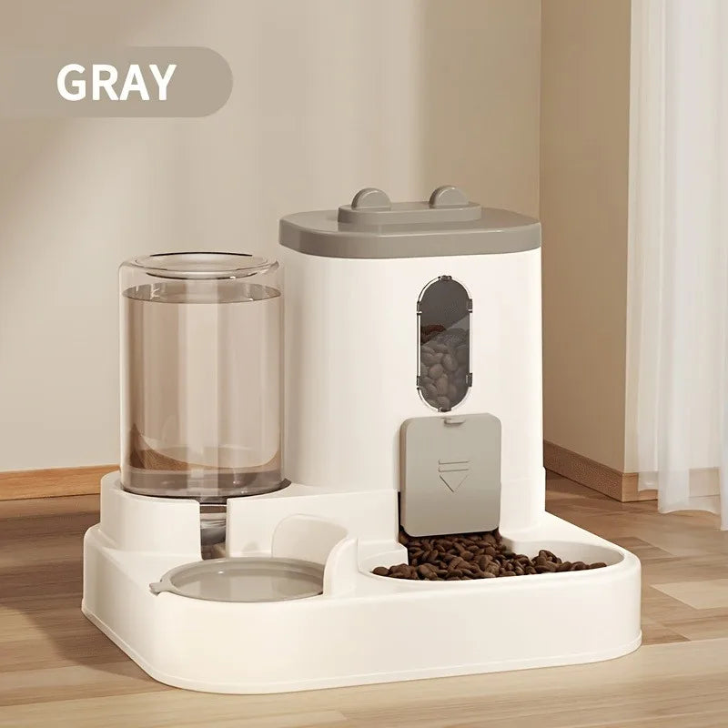 2-in-1 Automatic Cat Feeder & Water Dispenser