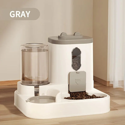 2-in-1 Automatic Cat Feeder & Water Dispenser